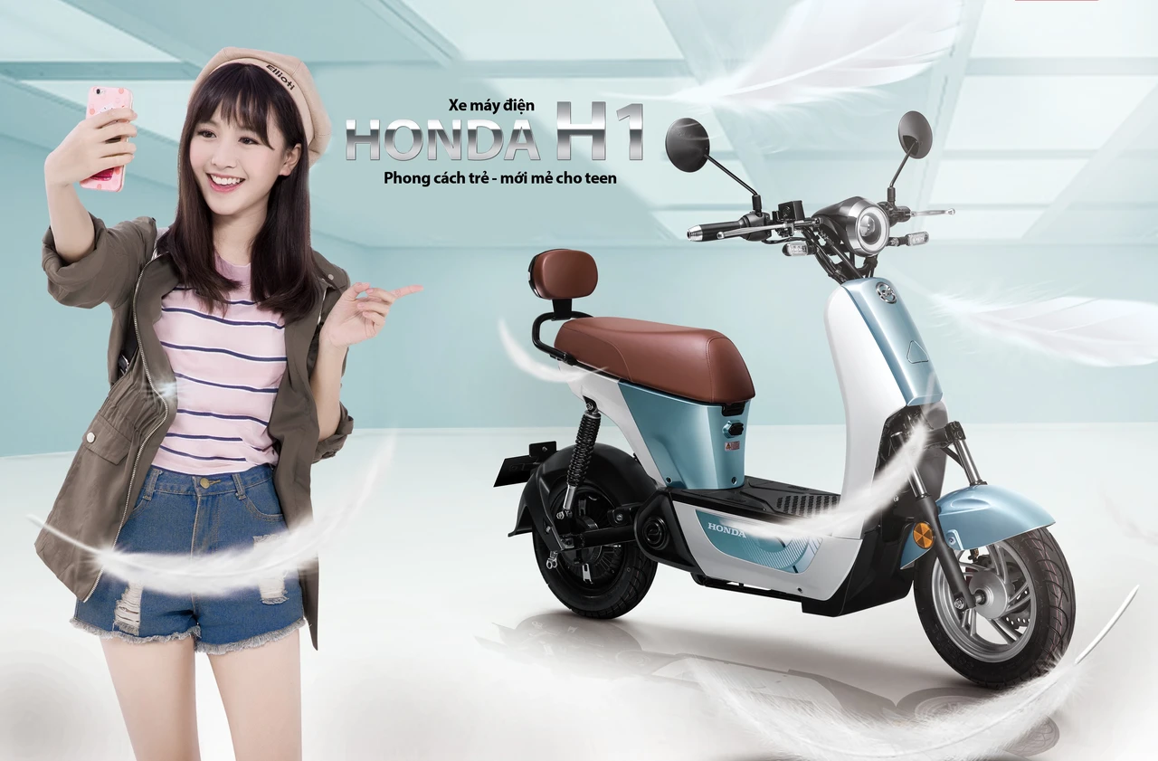 Honda H1 Electric Scooter 2025 🇮🇩 Indonesia